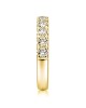 Gabriel & Co. Round Diamond Prong Set Band in 14k Yellow Gold